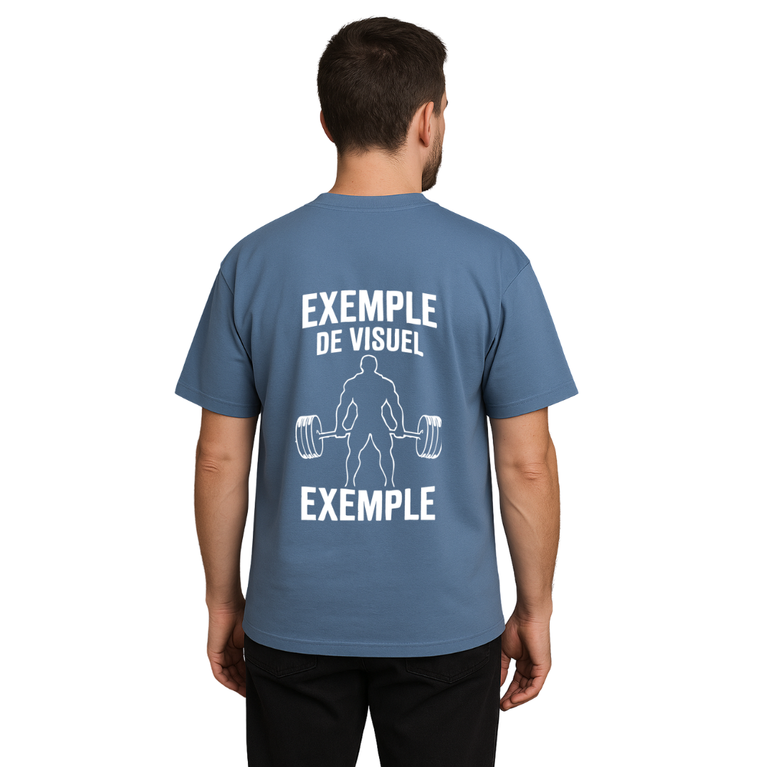 T-shirt Ample Urbain – COTON BIO PREMIUM PERSONALISÉ
