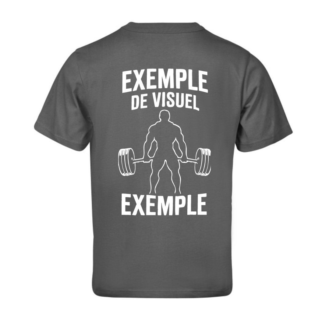 T-shirt Ample Urbain – COTON BIO PREMIUM PERSONALISÉ
