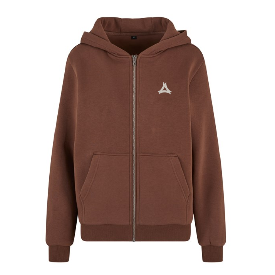 Sweat à capuche ZIPPÉ FEMME