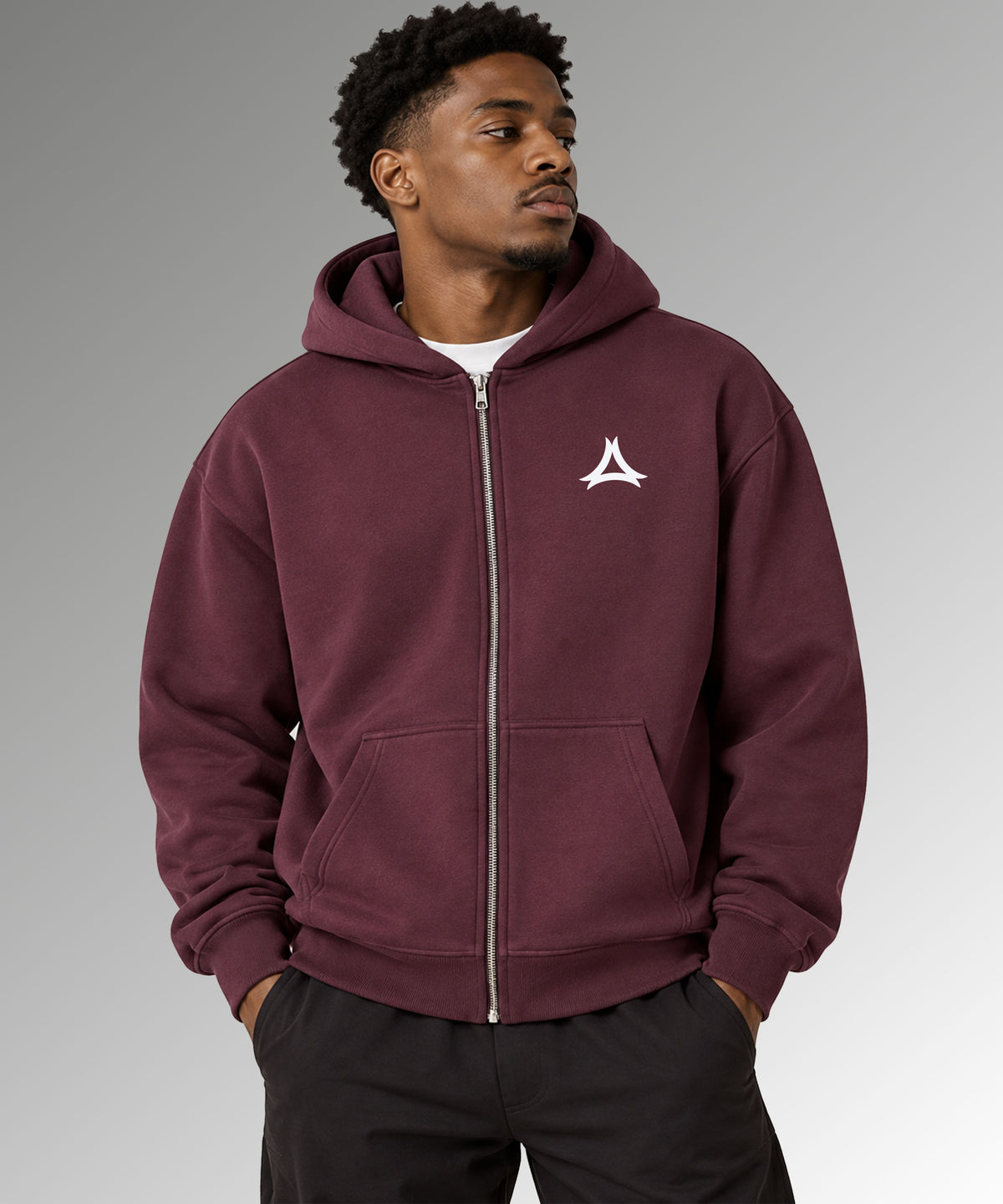 Veste zippé oversize personnalisable