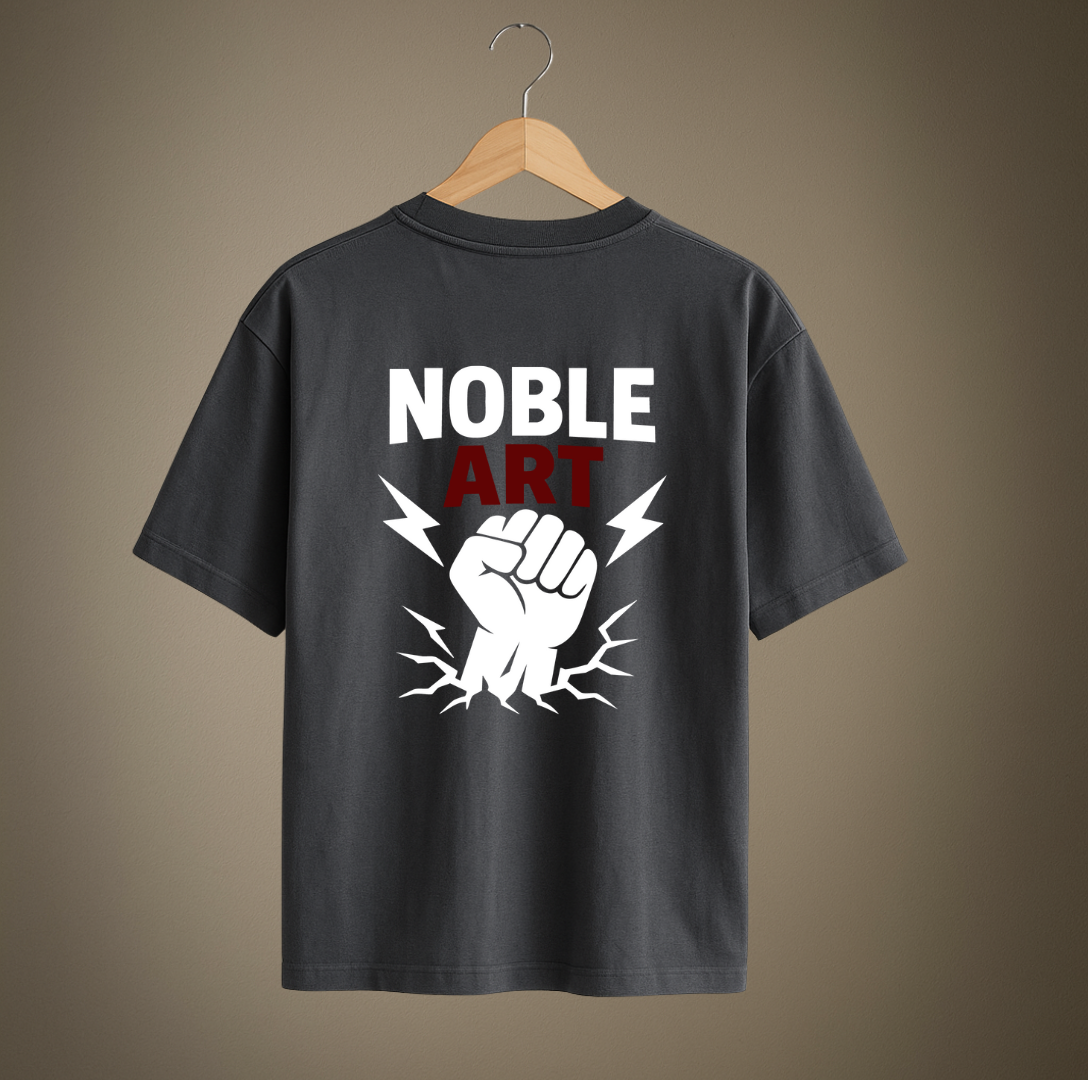 T-shirt Oversize NOBLE ART FABRIQUÉ EN ITALIE