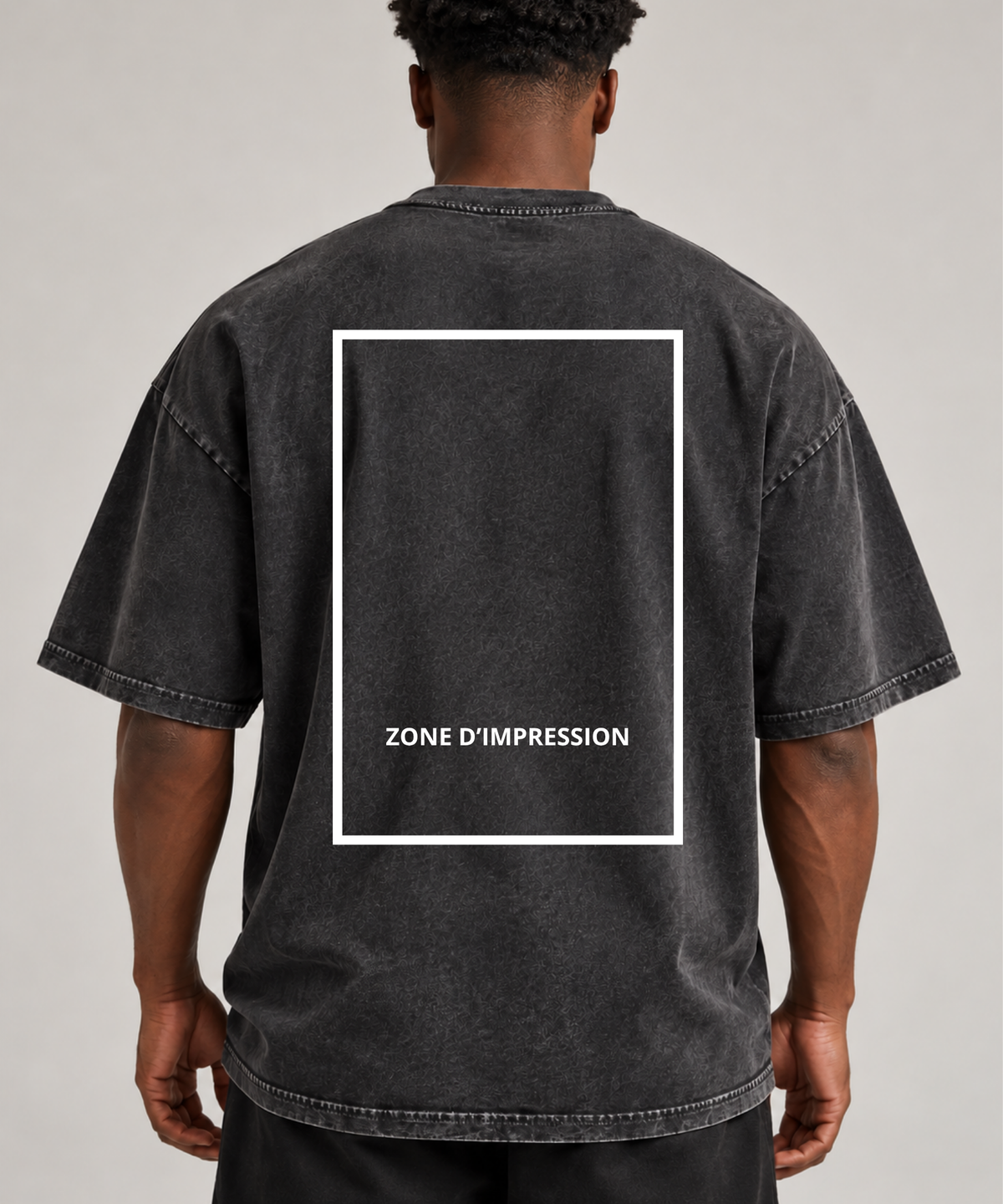 T-shirt Oversize Vintage personnalisable