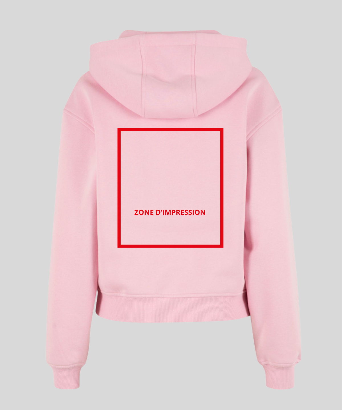 Sweat à capuche femme personnalisable