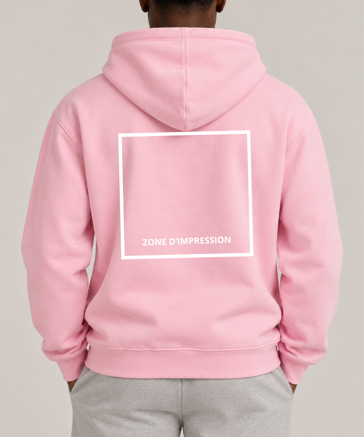 Veste zippé oversize personnalisable