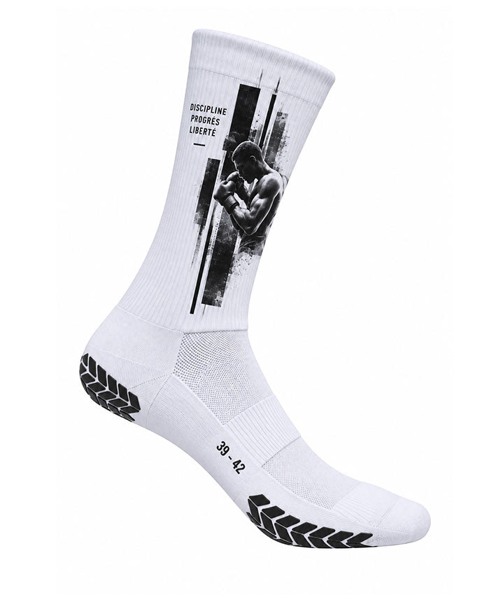 Chaussettes de sport antidérapantes personnalisables