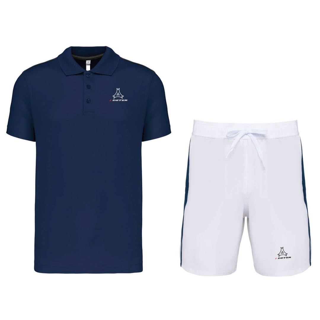 Ensemble polo short sport