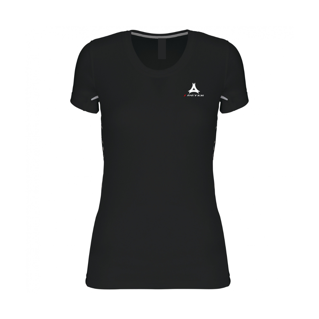 T-shirt de sport bi-matière femme