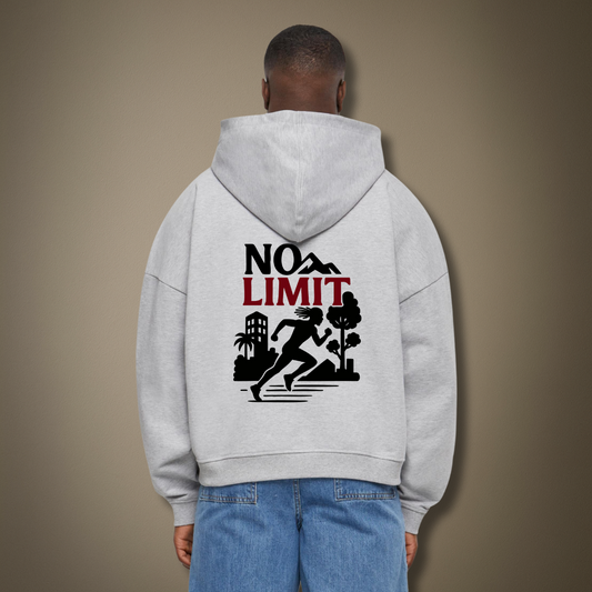 Sweat Zippé Oversize 100 % COTON – ÉDITION LIMITÉE
