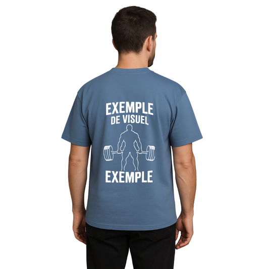 T-shirt Ample Urbain – COTON BIO PREMIUM PERSONALISÉ