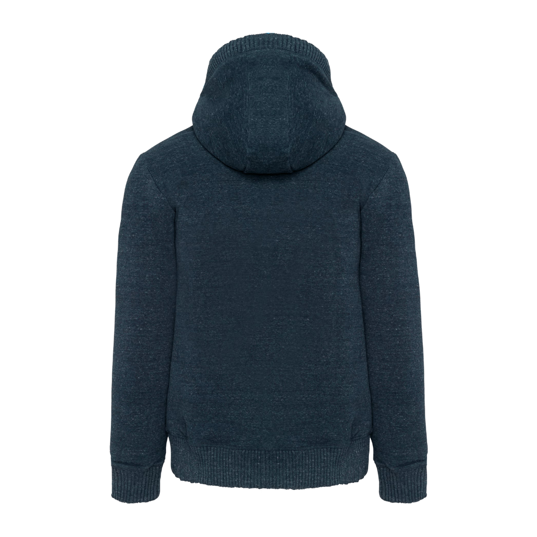 Veste Doublée Sherpa au Look Vintage