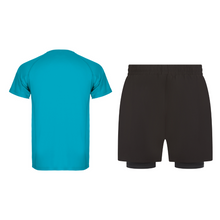 Charger l&#39;image dans la galerie, Ensemble short tee-shirt sport
