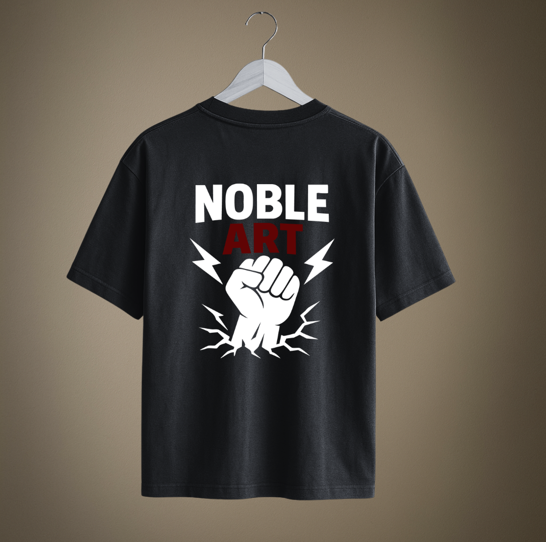 T-shirt Oversize NOBLE ART FABRIQUÉ EN ITALIE
