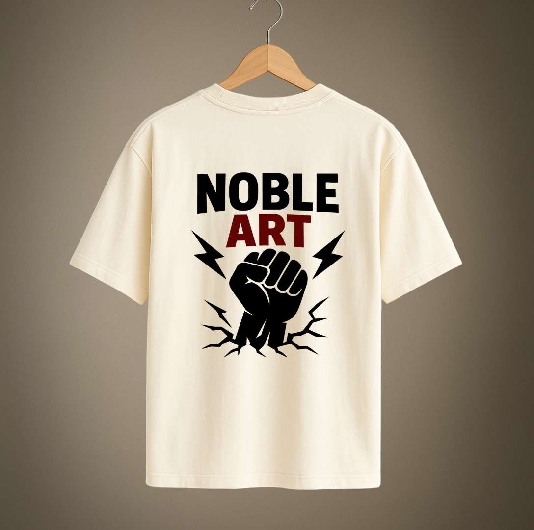 T-shirt Oversize NOBLE ART FABRIQUÉ EN ITALIE