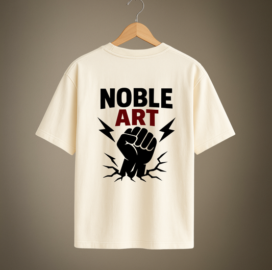 T-shirt Oversize NOBLE ART FABRIQUÉ EN ITALIE