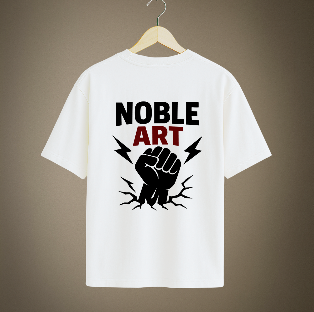 T-shirt Oversize NOBLE ART FABRIQUÉ EN ITALIE