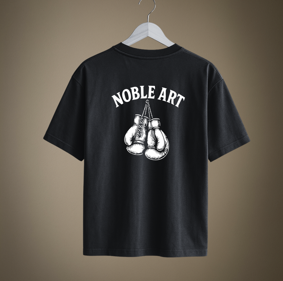 T-shirt Oversize BOXE NOBLE ART FABRIQUÉ EN ITALIE