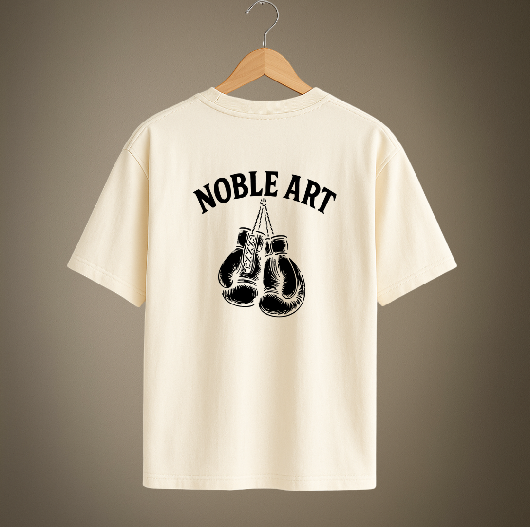 T-shirt Oversize BOXE NOBLE ART FABRIQUÉ EN ITALIE