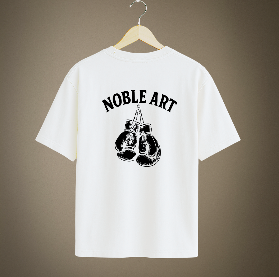 T-shirt Oversize BOXE NOBLE ART FABRIQUÉ EN ITALIE