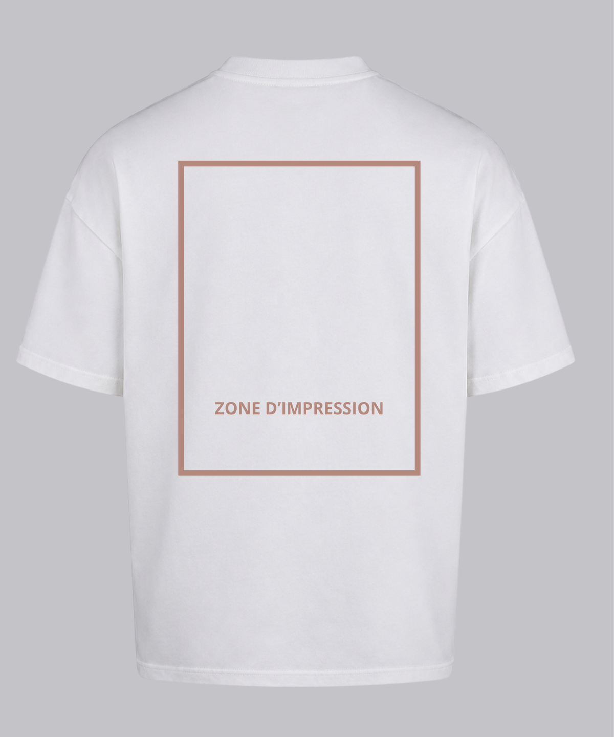 T-shirt Oversize Vintage personnalisable