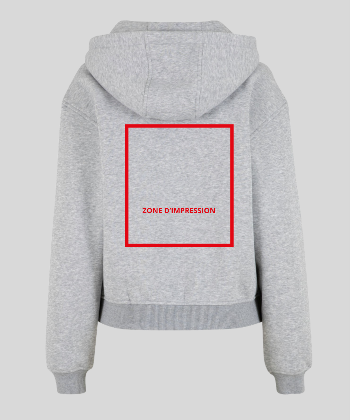 Sweat à capuche femme personnalisable