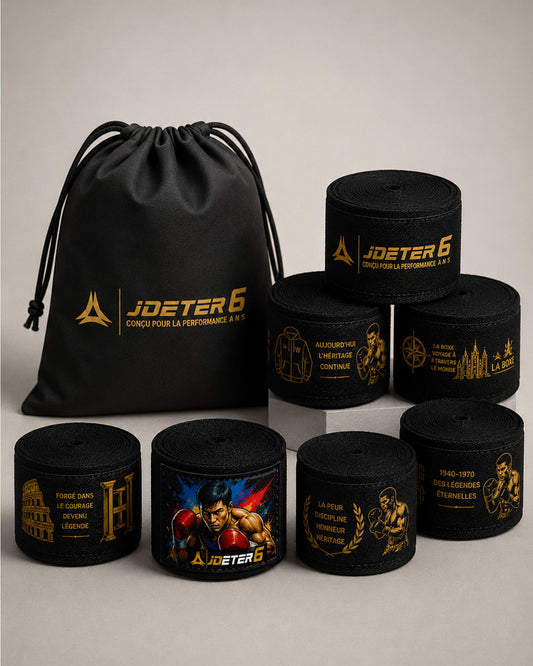 Bandages de Boxe Personnalisés  Édition spéciale 6 ans