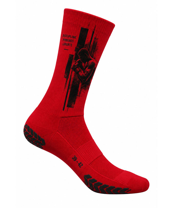 Chaussettes de sport antidérapantes personnalisables