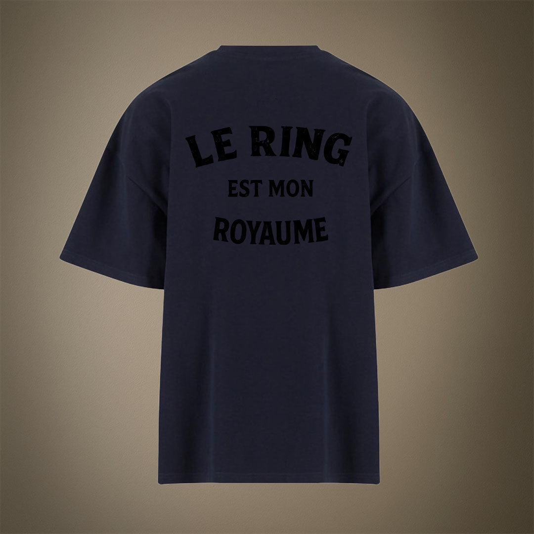 TEE-SHIRT OVERSIZE LOURD  LE RING EST MON ROYAUME