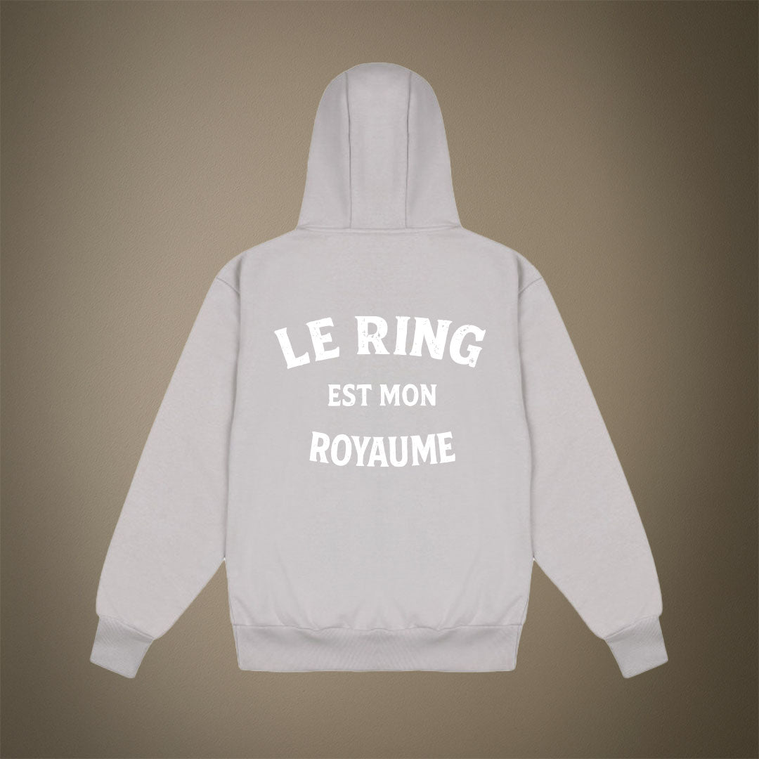 Sweat zippé Le Ring est mon Royaume