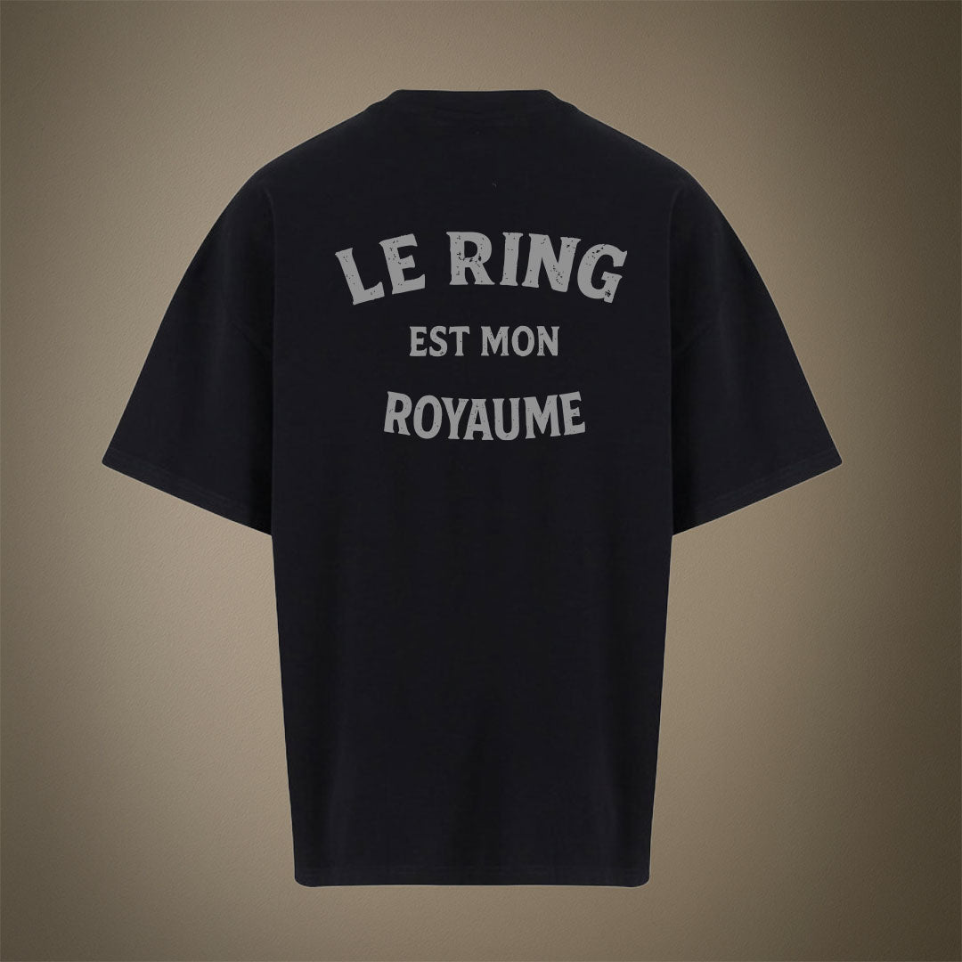 TEE-SHIRT OVERSIZE LOURD  LE RING EST MON ROYAUME
